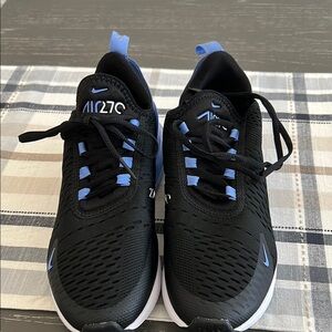 Women’s Nike Air 27c Black with Blue Highlights